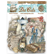 STAMPERIA -Die Cuts SONGS OF THE SEA Ships and Treasures DFLDC85